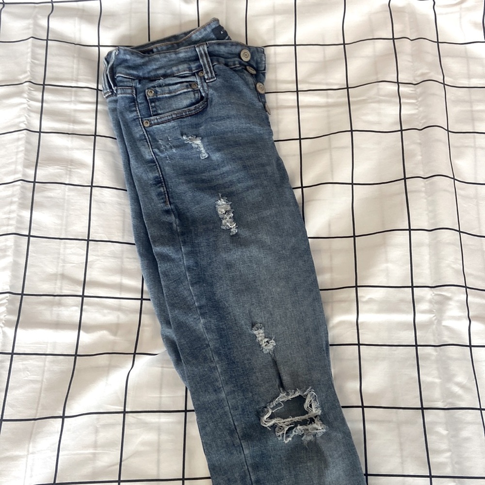 Aeropostale Skinny High Rise Jegging Medium Wash